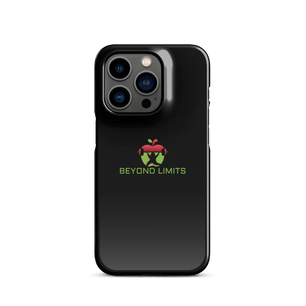 iPhone ® Slim Case glans/mat zwart Beyond Limits