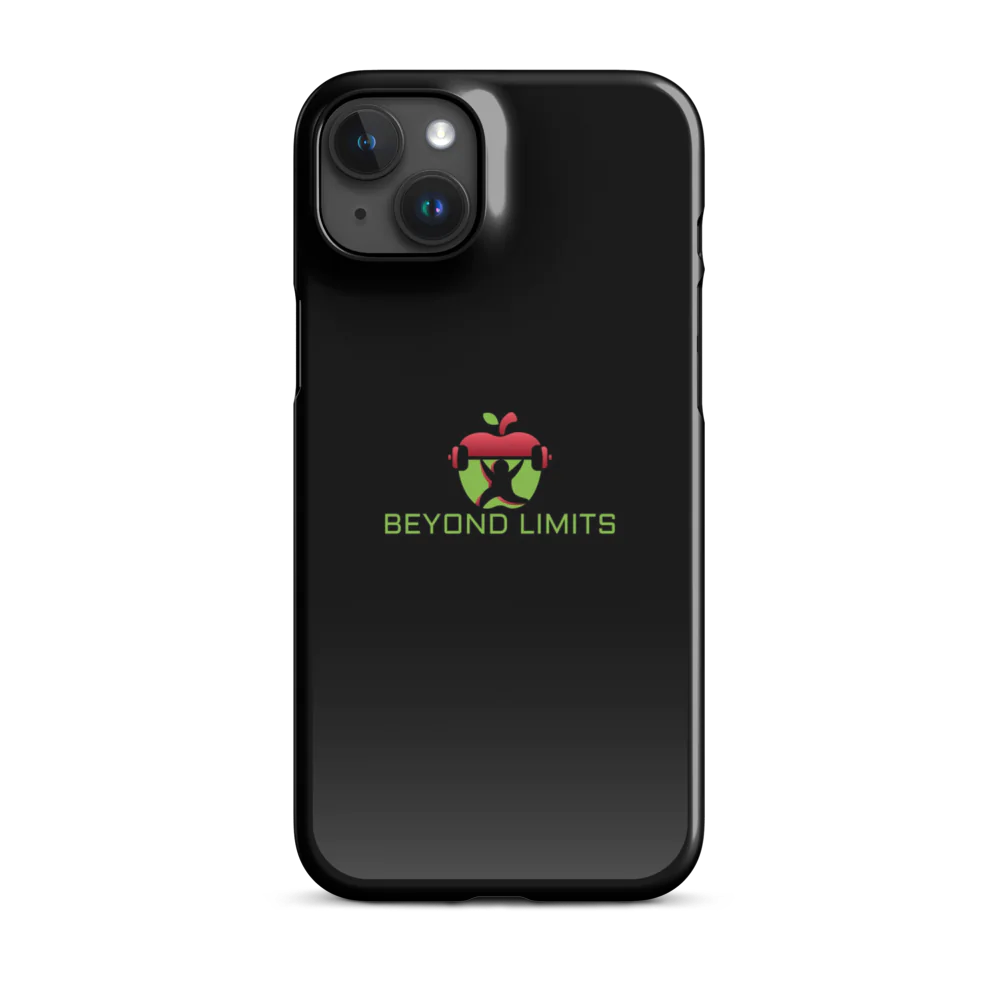 iPhone ® Slim Case glans/mat zwart Beyond Limits