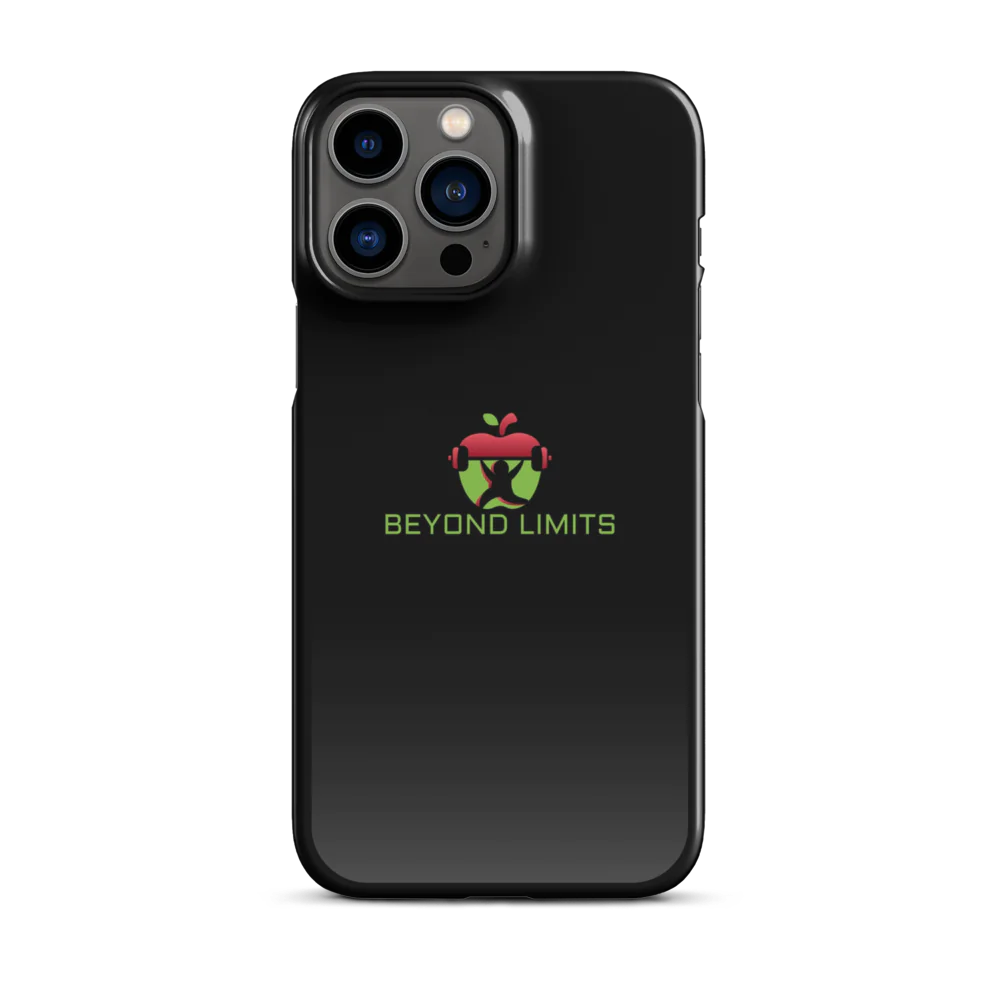 iPhone ® Slim Case glans/mat zwart Beyond Limits