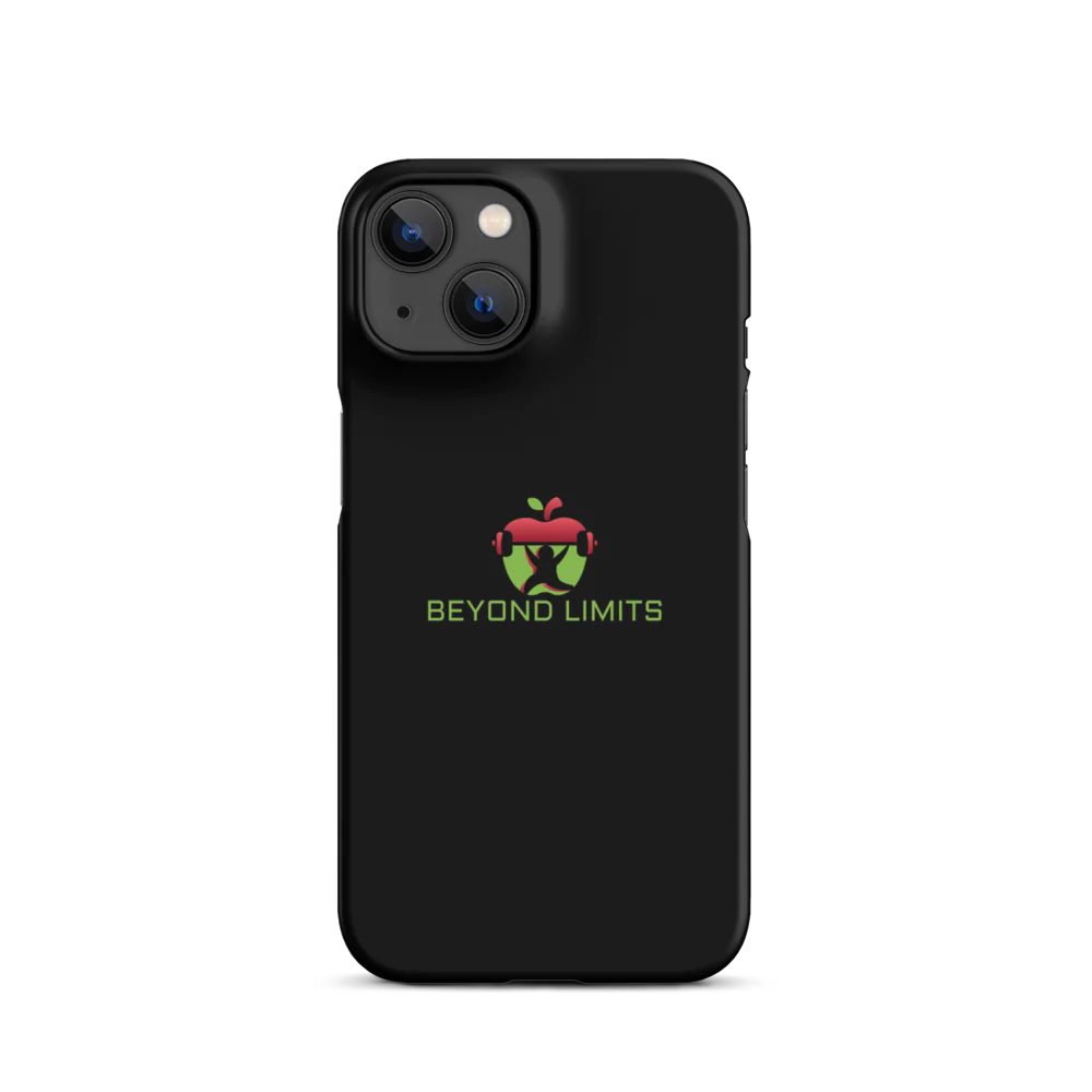iPhone ® Slim Case glans/mat zwart Beyond Limits