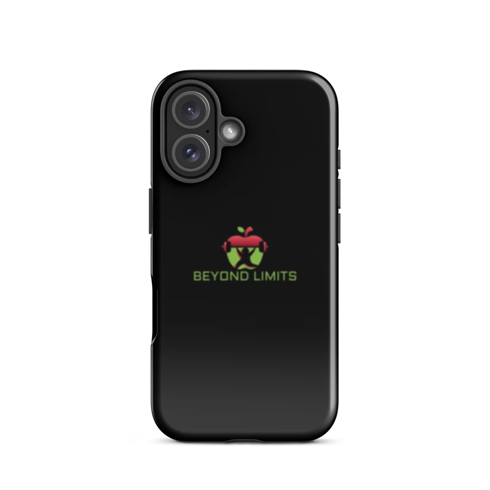 iPhone ® Tough Case mat/glans zwart Beyond Limits