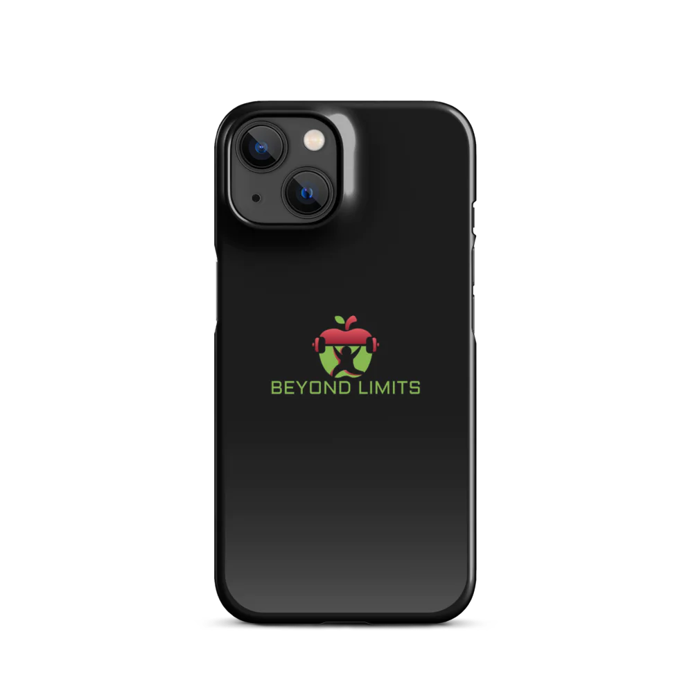 iPhone ® Slim Case glans/mat zwart Beyond Limits