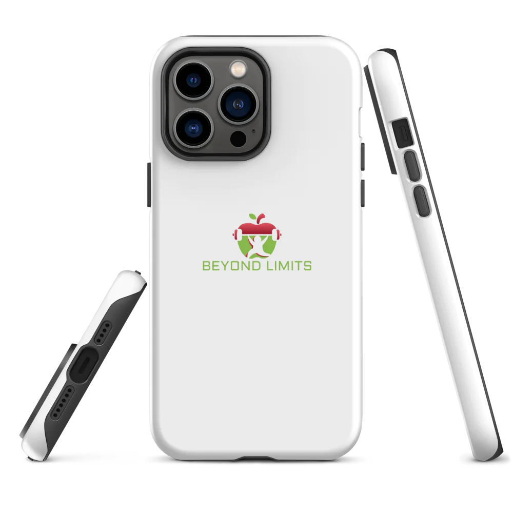 iPhone ® Tough Case mat/glans wit Beyond Limits