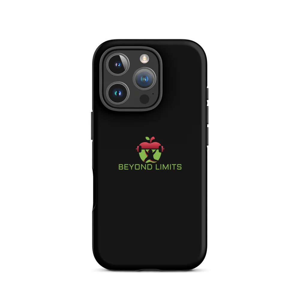 iPhone ® Tough Case mat/glans zwart Beyond Limits