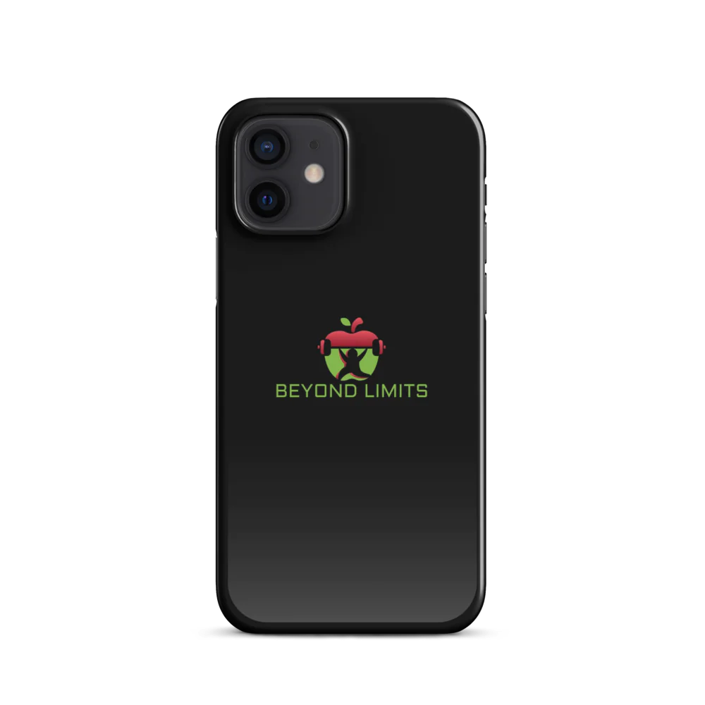 iPhone ® Slim Case glans/mat zwart Beyond Limits