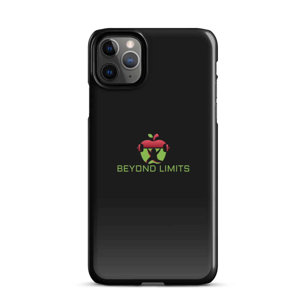 iPhone ® Slim Case glans/mat zwart Beyond Limits