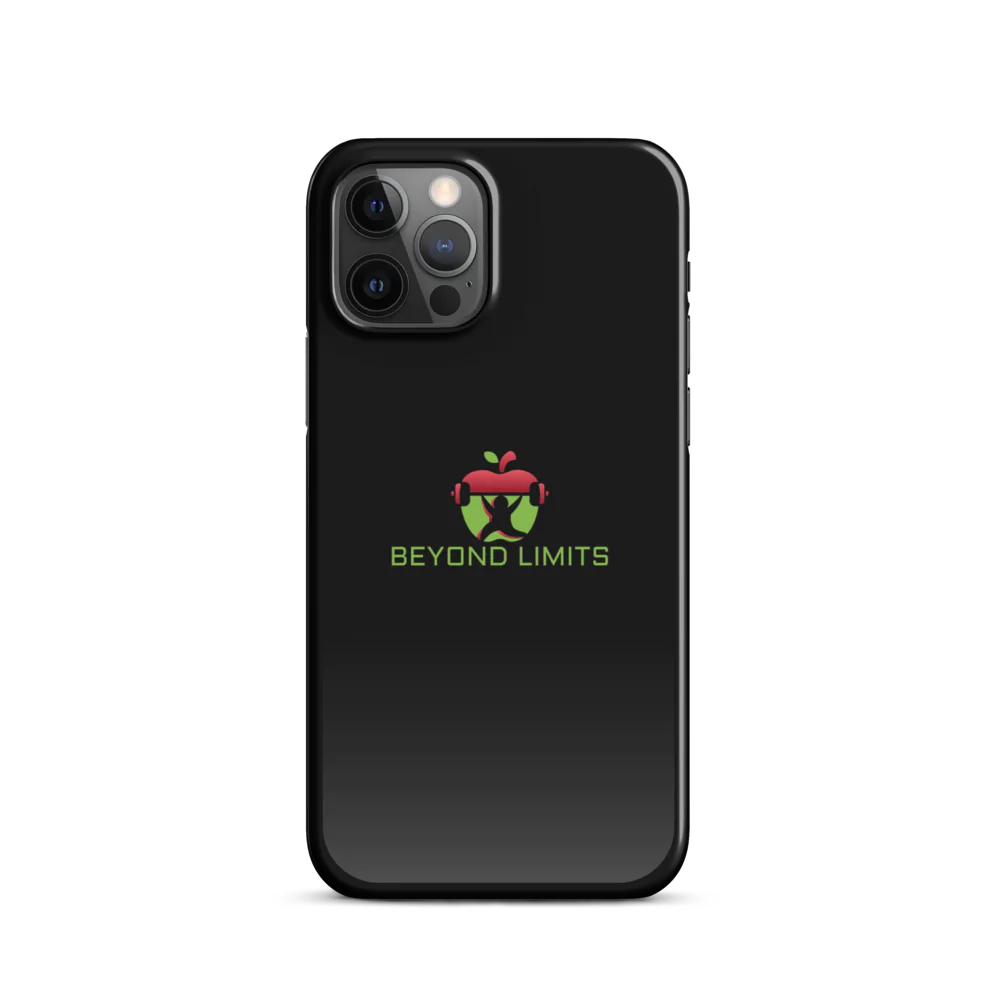 iPhone ® Slim Case glans/mat zwart Beyond Limits