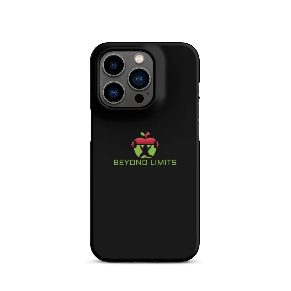 iPhone ® Slim Case glans/mat zwart Beyond Limits