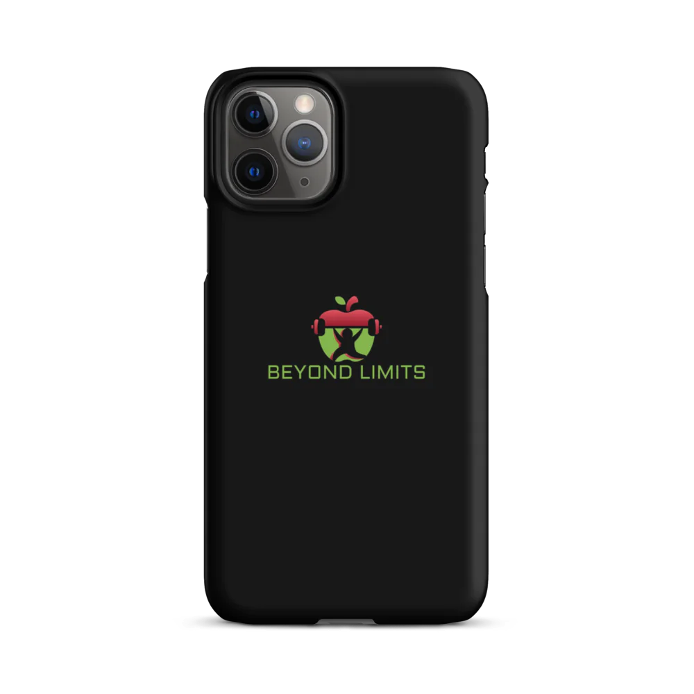 iPhone ® Slim Case glans/mat zwart Beyond Limits