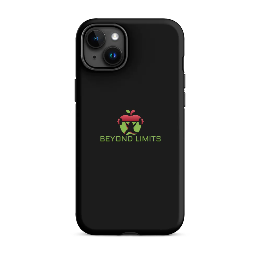 iPhone ® Tough Case mat/glans zwart Beyond Limits