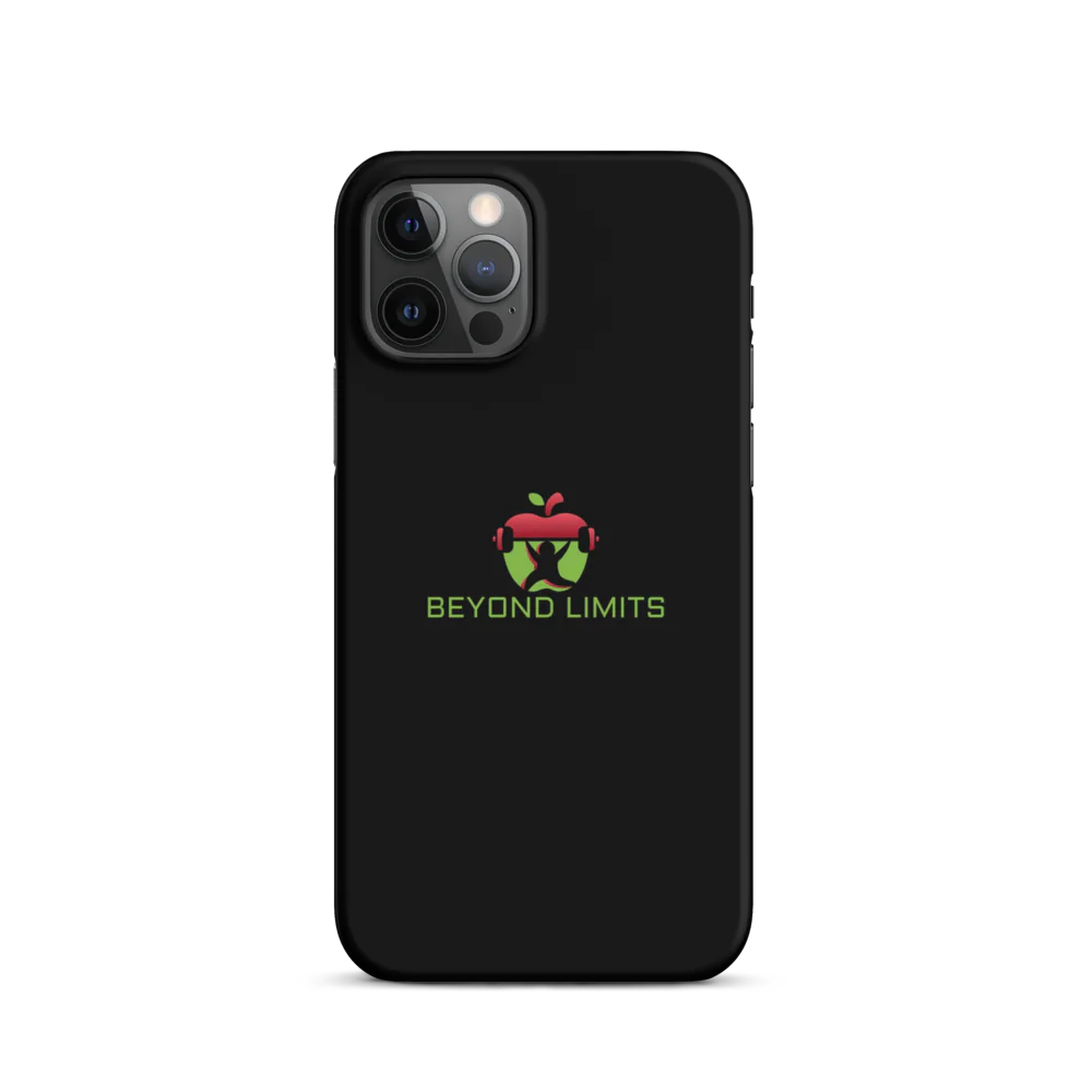 iPhone ® Slim Case glans/mat zwart Beyond Limits