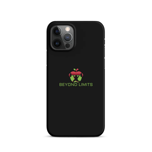 iPhone ® Slim Case glans/mat zwart Beyond Limits