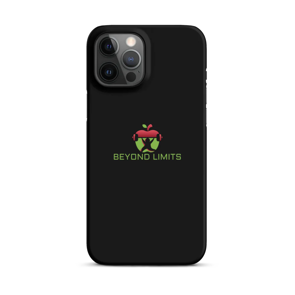 iPhone ® Slim Case glans/mat zwart Beyond Limits