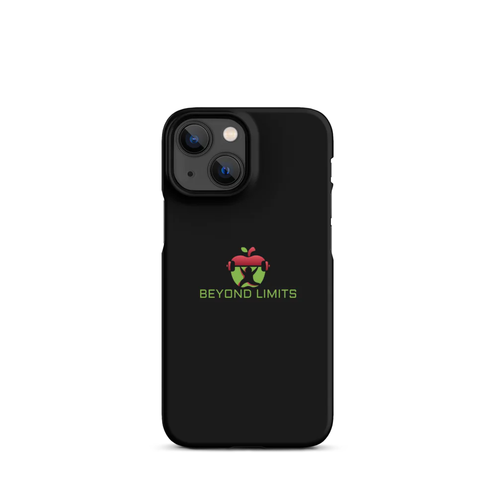 iPhone ® Slim Case glans/mat zwart Beyond Limits