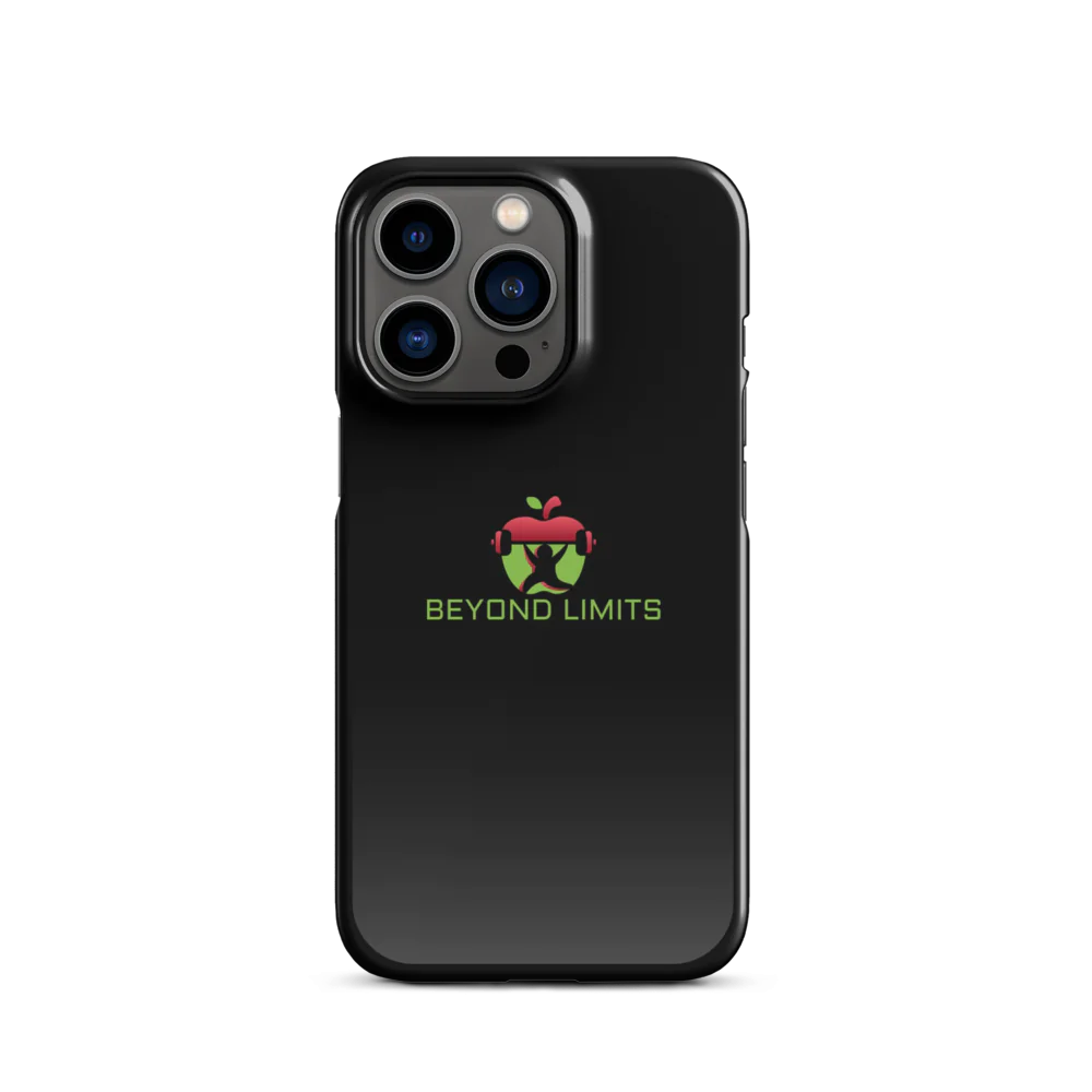 iPhone ® Slim Case glans/mat zwart Beyond Limits