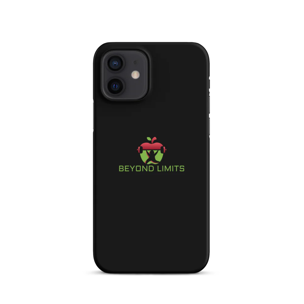 iPhone ® Slim Case glans/mat zwart Beyond Limits