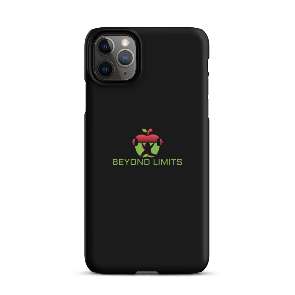 iPhone ® Slim Case glans/mat zwart Beyond Limits