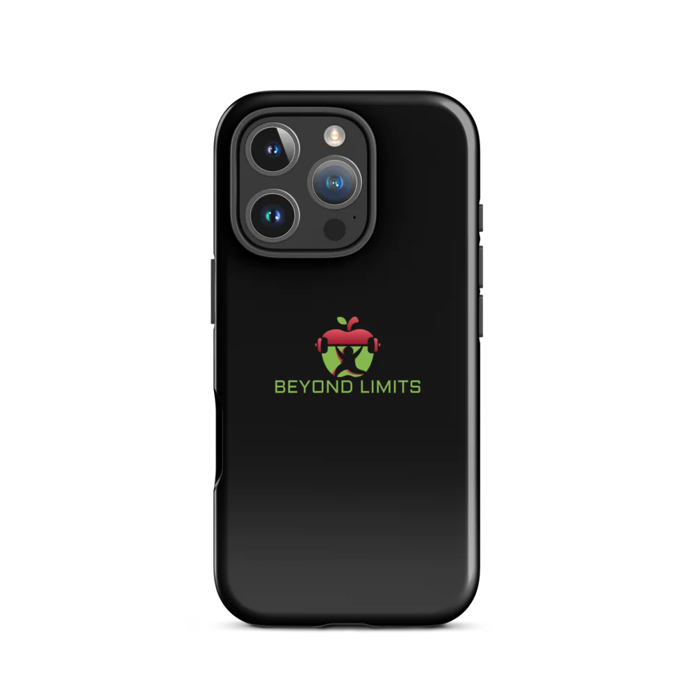 iPhone ® Tough Case mat/glans zwart Beyond Limits