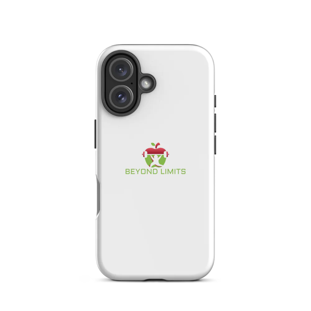 iPhone ® Tough Case mat/glans wit Beyond Limits