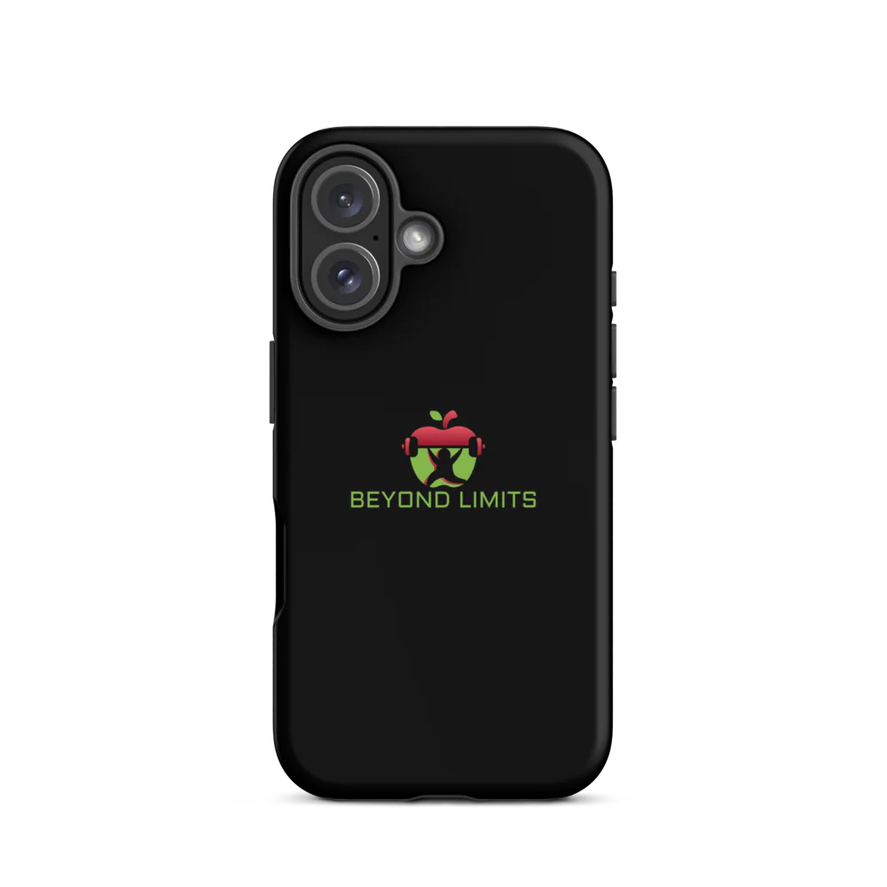iPhone ® Tough Case mat/glans zwart Beyond Limits