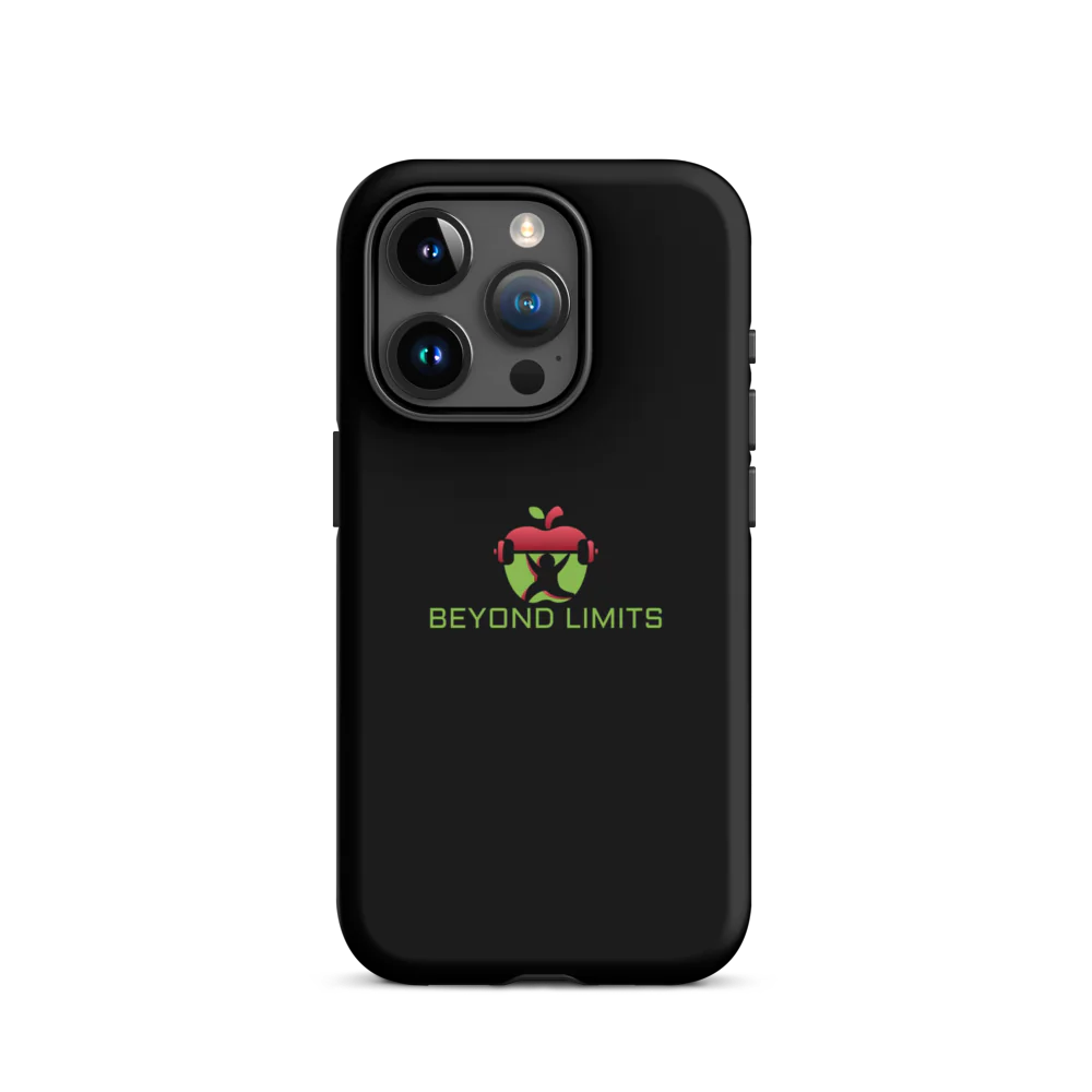 iPhone ® Tough Case mat/glans zwart Beyond Limits