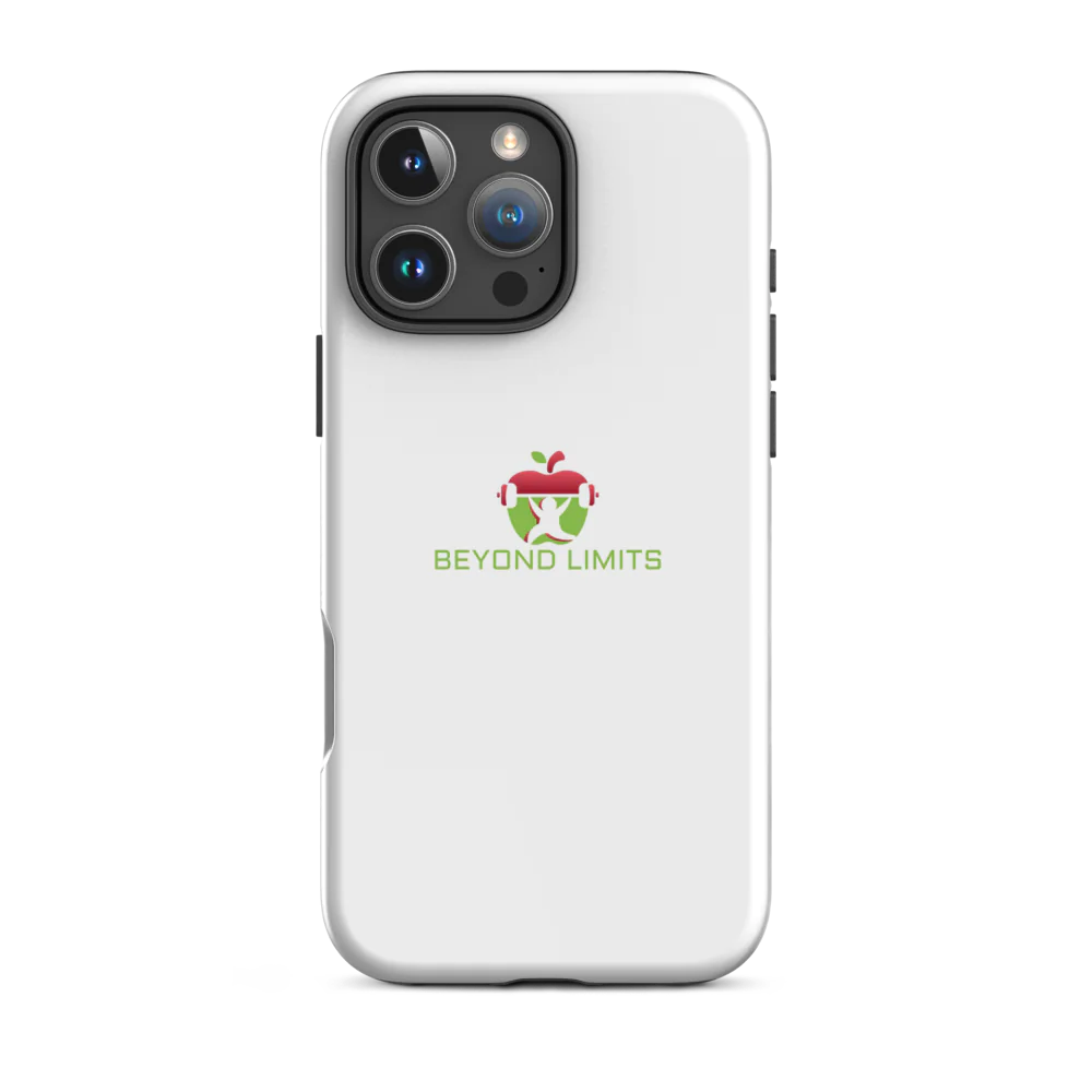 iPhone ® Tough Case mat/glans wit Beyond Limits