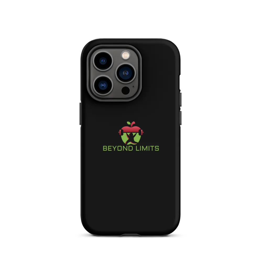 iPhone ® Tough Case mat/glans zwart Beyond Limits