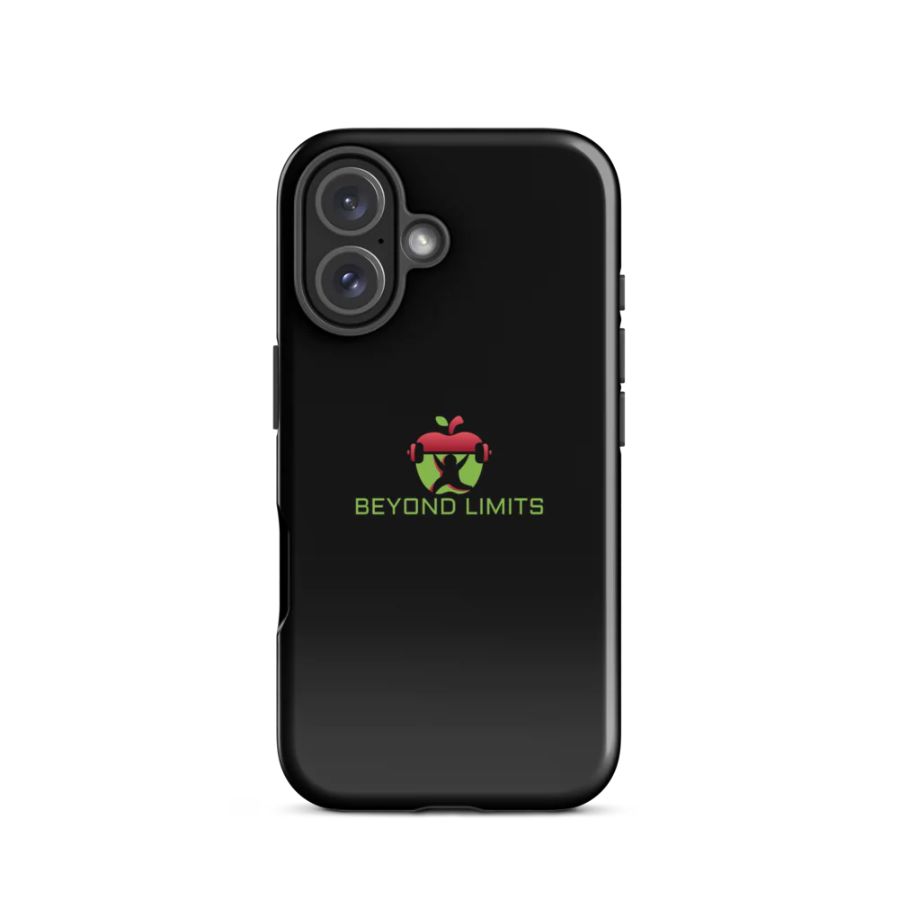 iPhone ® Tough Case mat/glans zwart Beyond Limits