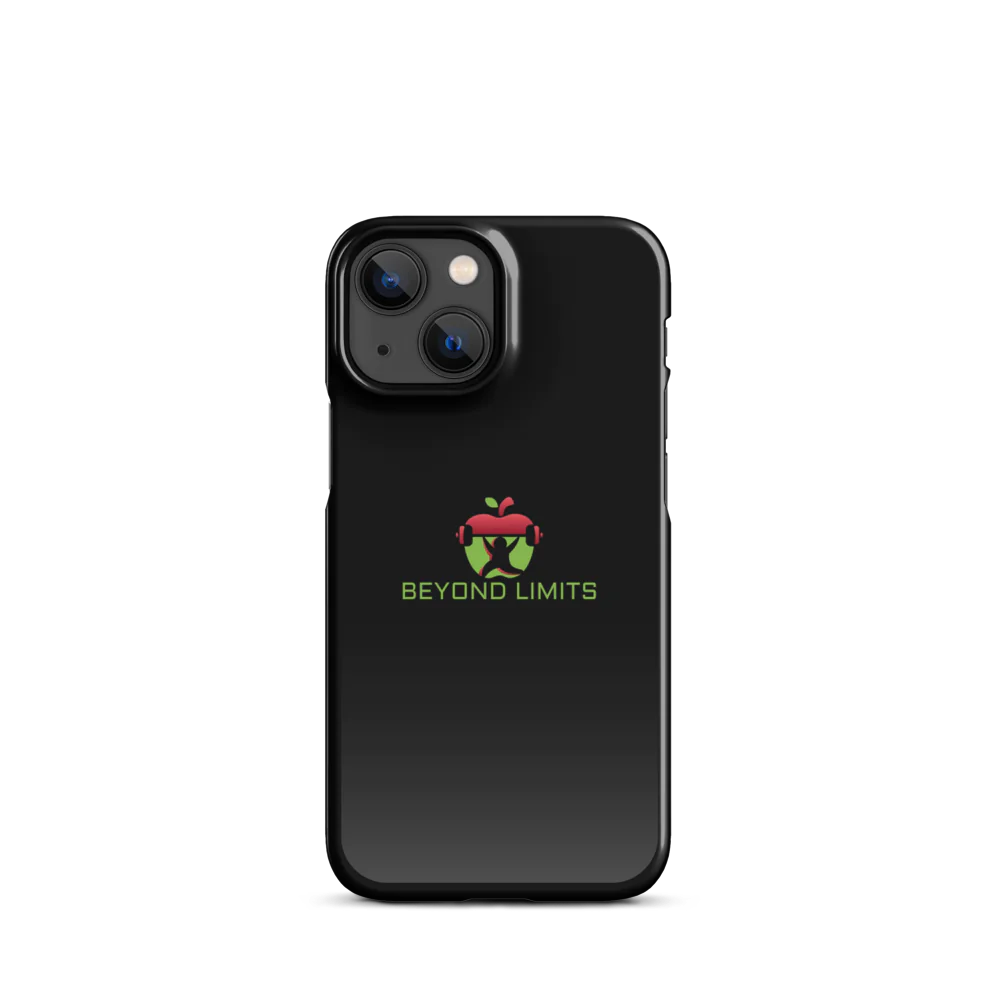 iPhone ® Slim Case glans/mat zwart Beyond Limits