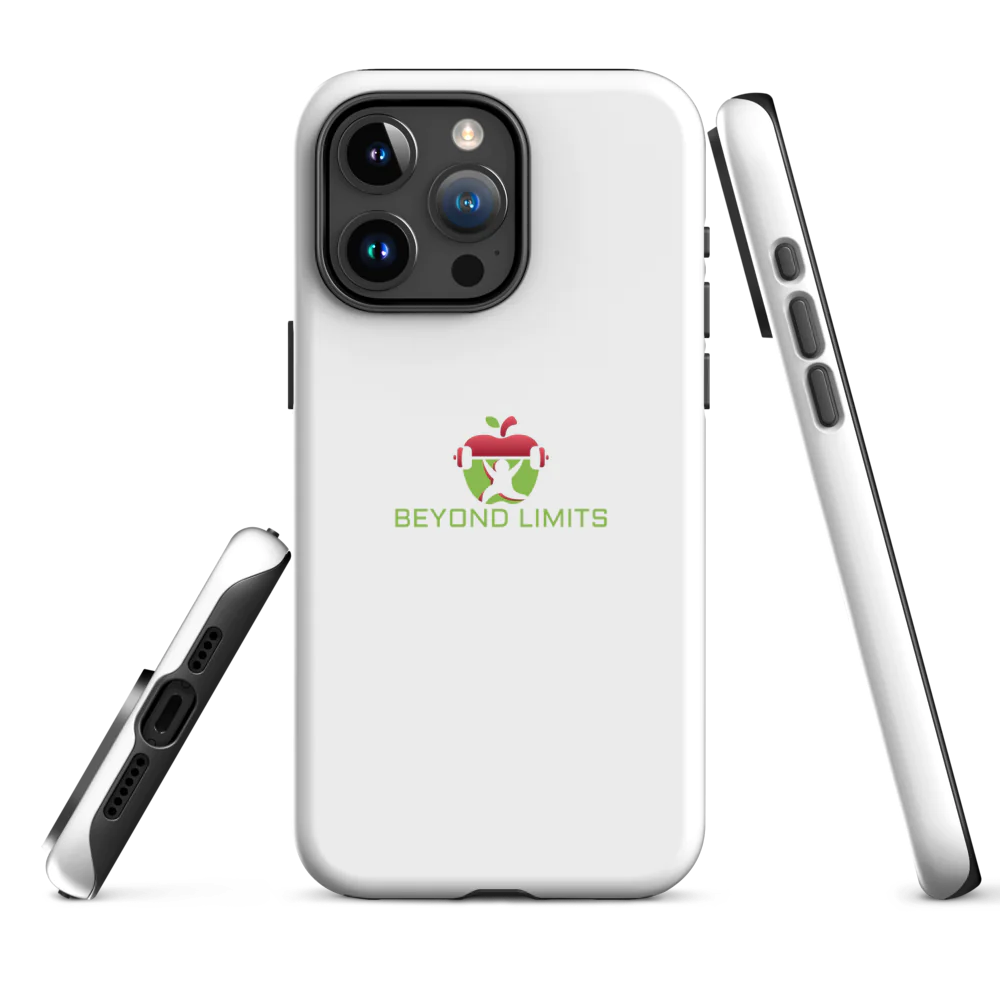 iPhone ® Tough Case mat/glans wit Beyond Limits