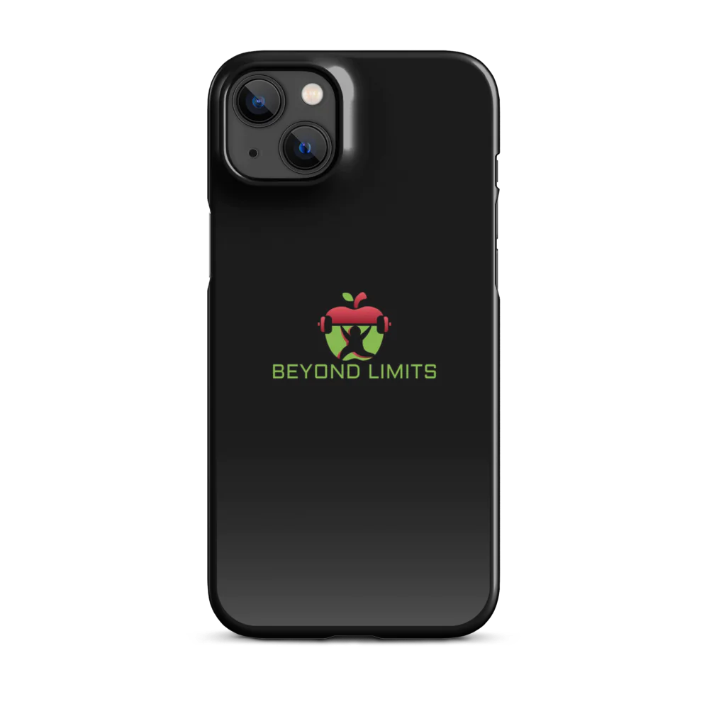 iPhone ® Slim Case glans/mat zwart Beyond Limits