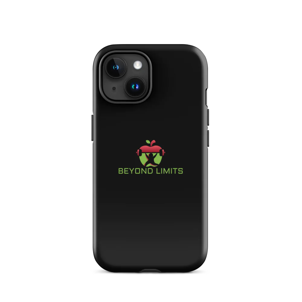 iPhone ® Tough Case mat/glans zwart Beyond Limits