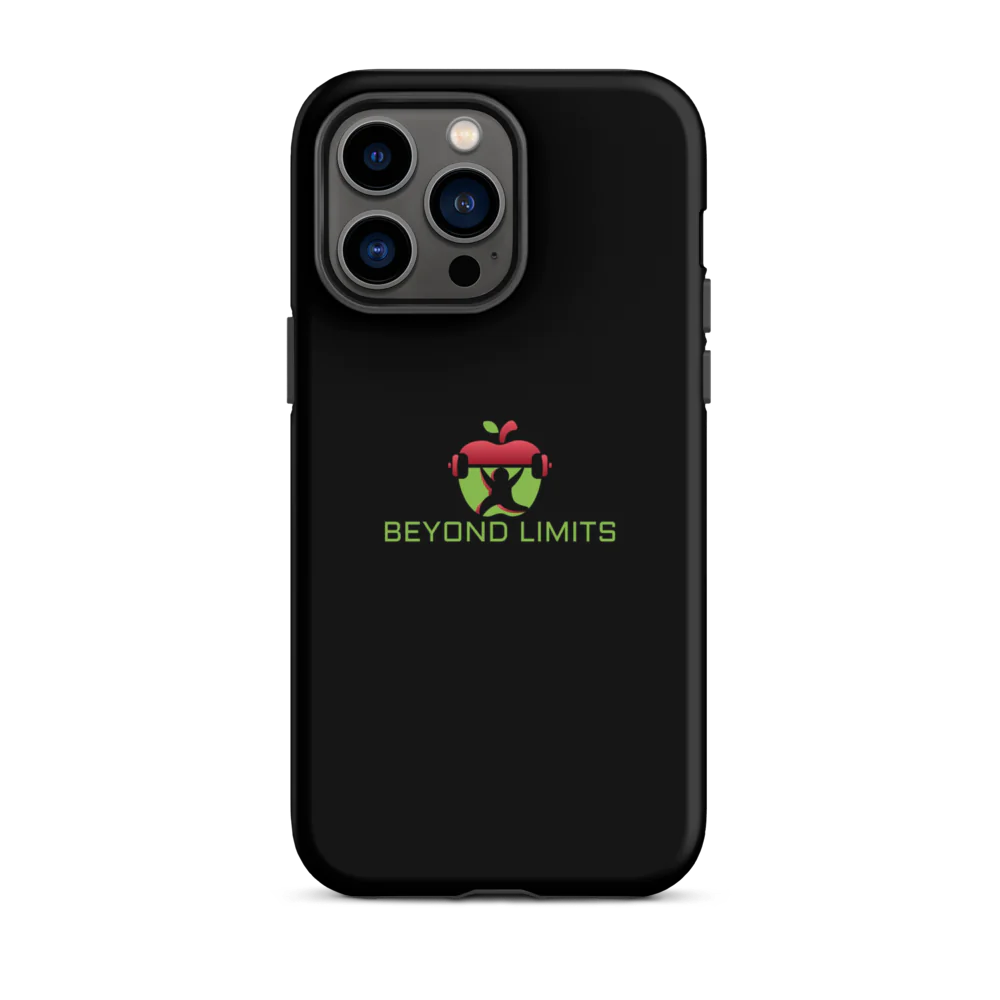 iPhone ® Tough Case mat/glans zwart Beyond Limits