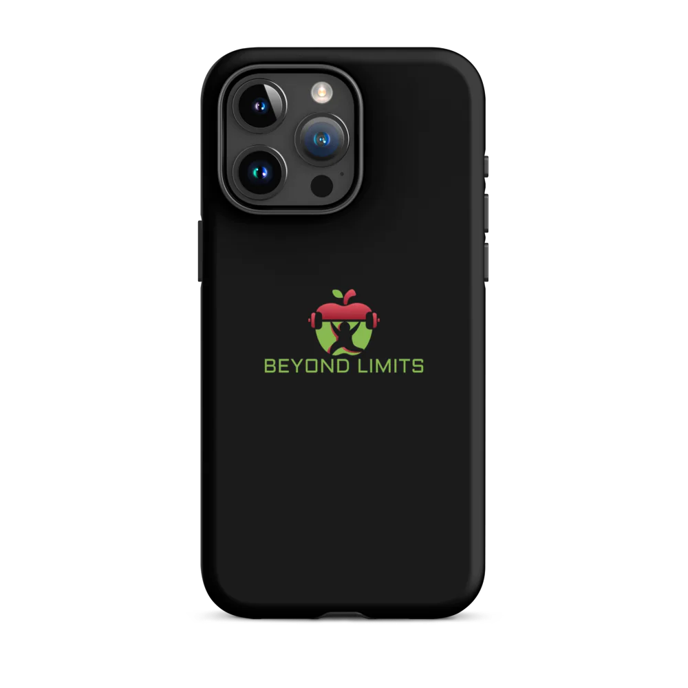 iPhone ® Tough Case mat/glans zwart Beyond Limits