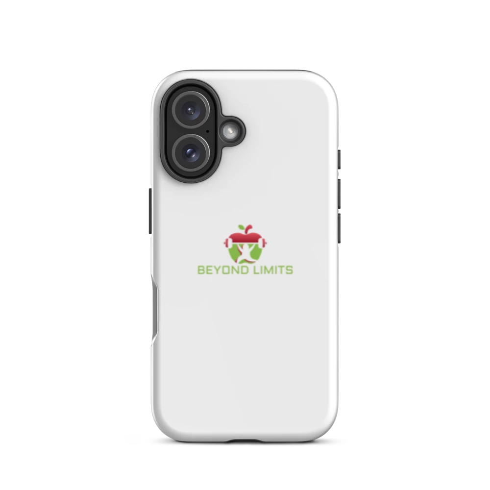 iPhone ® Tough Case mat/glans wit Beyond Limits