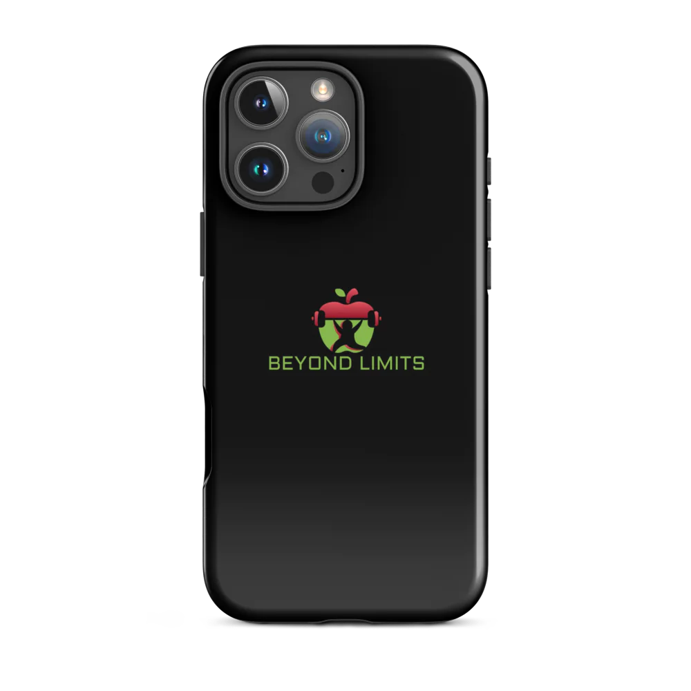 iPhone ® Tough Case mat/glans zwart Beyond Limits