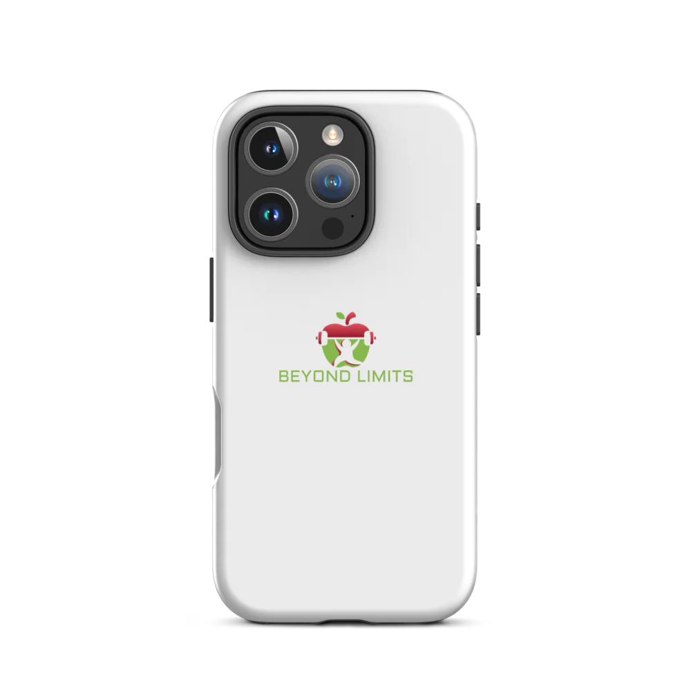 iPhone ® Tough Case mat/glans wit Beyond Limits