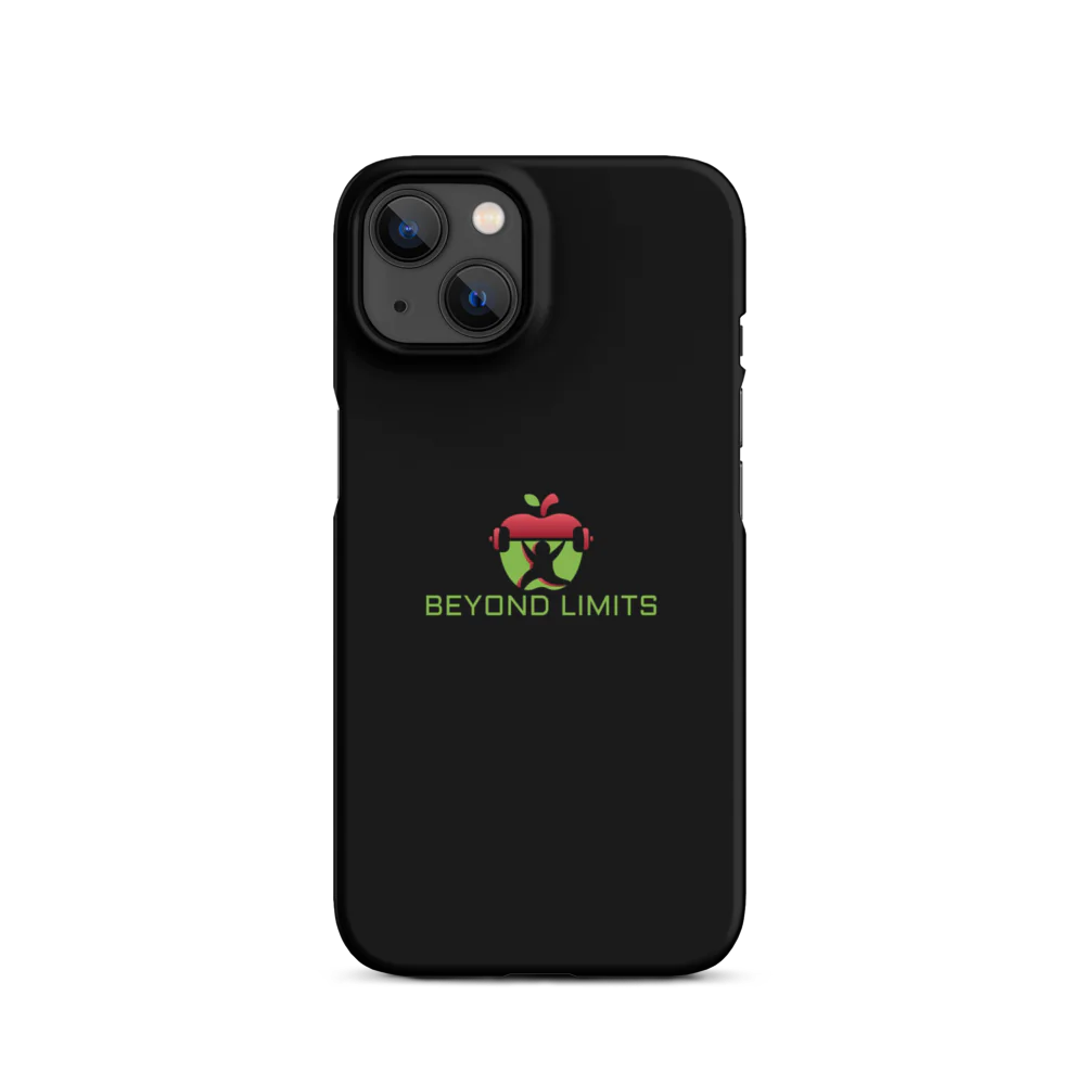 iPhone ® Slim Case glans/mat zwart Beyond Limits