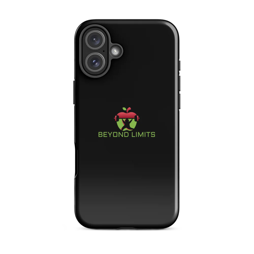 iPhone ® Tough Case mat/glans zwart Beyond Limits