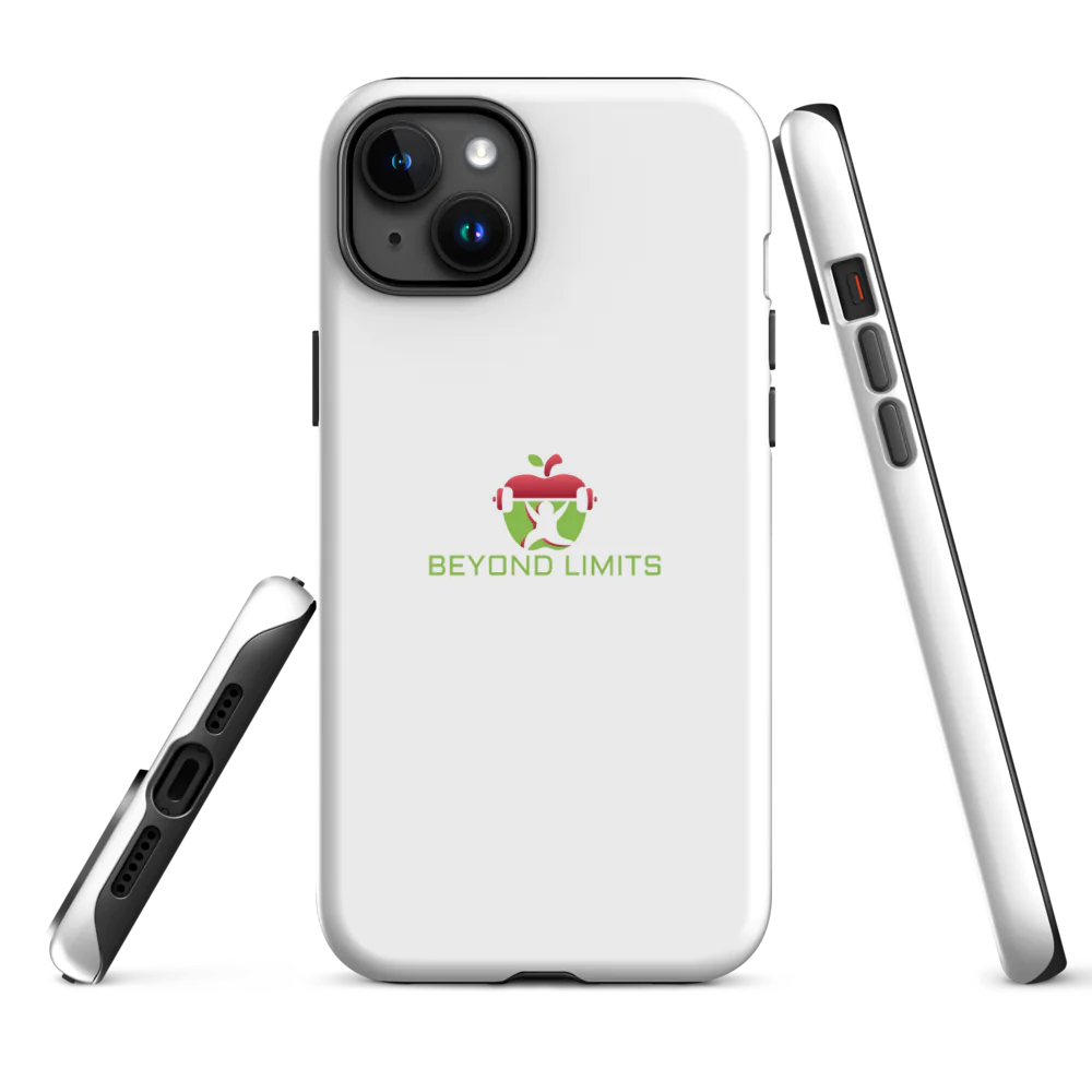 iPhone ® Tough Case mat/glans wit Beyond Limits