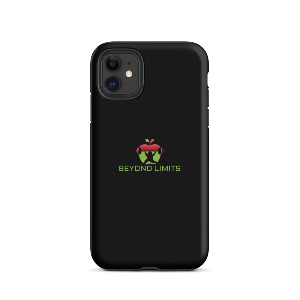 iPhone ® Tough Case mat/glans zwart Beyond Limits