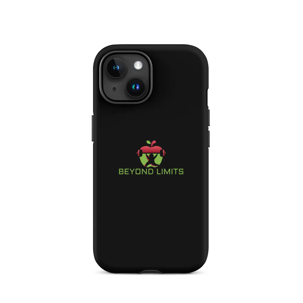iPhone ® Tough Case mat/glans zwart Beyond Limits