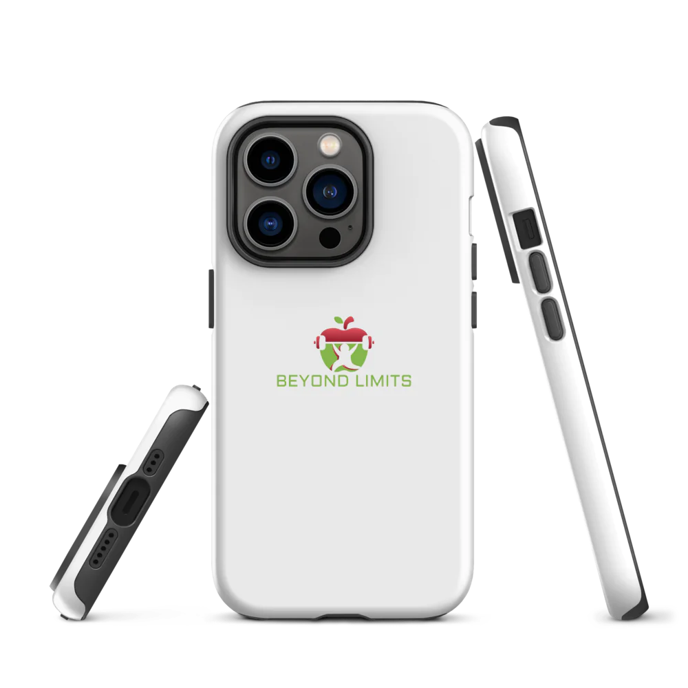 iPhone ® Tough Case mat/glans wit Beyond Limits