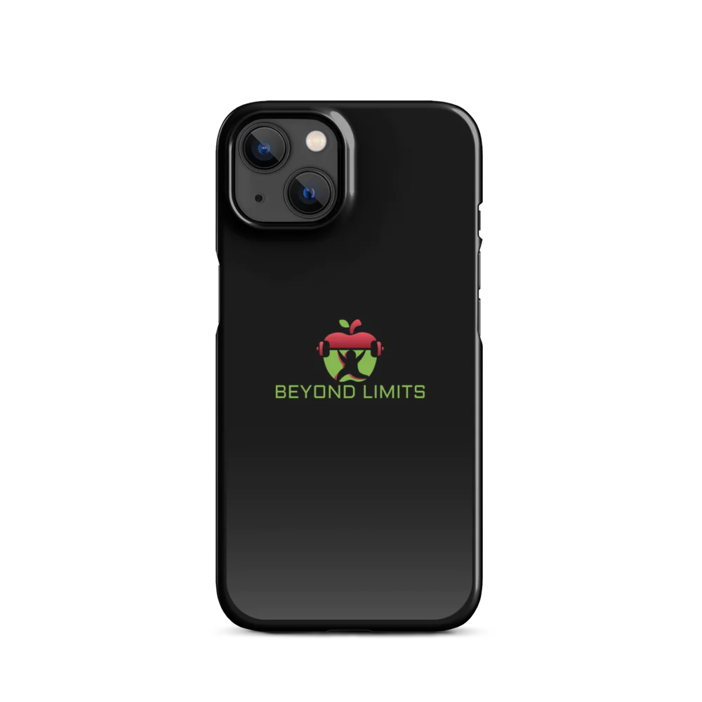 iPhone ® Slim Case glans/mat zwart Beyond Limits