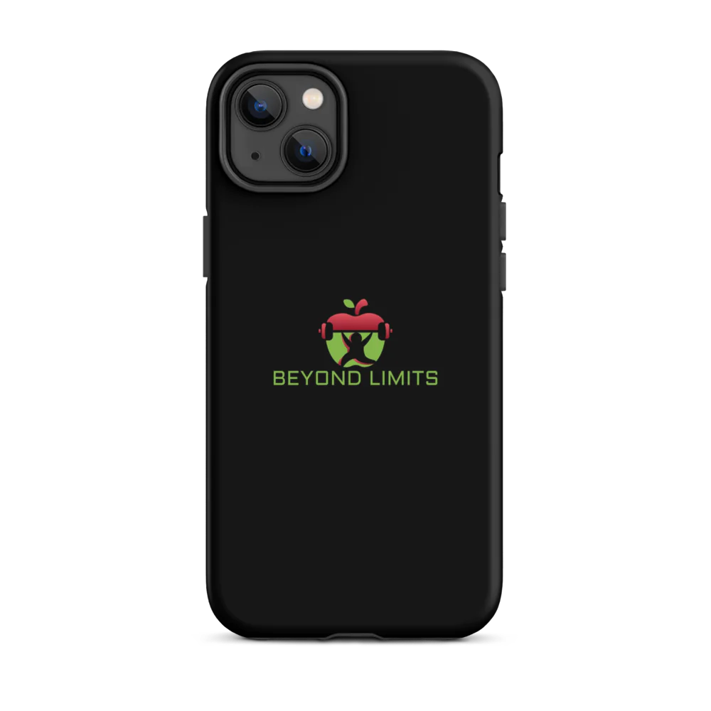 iPhone ® Tough Case mat/glans zwart Beyond Limits