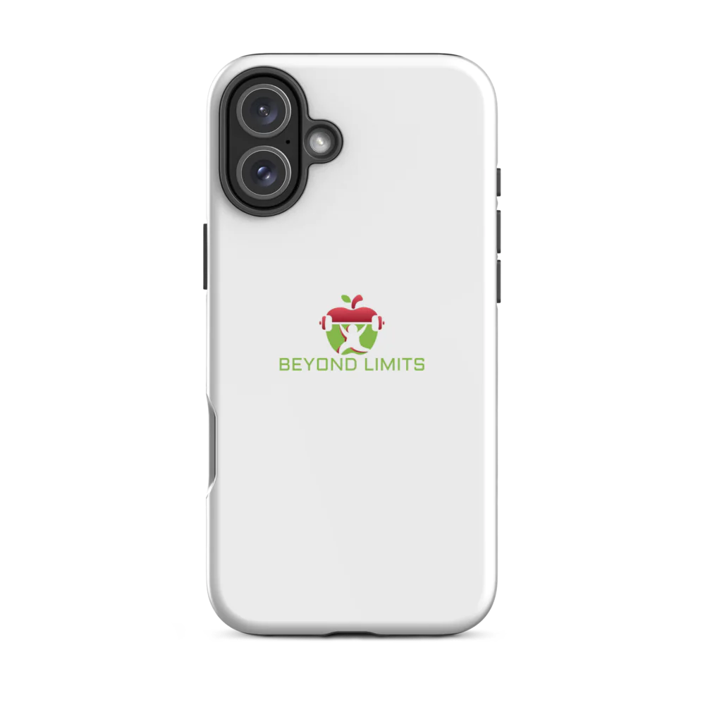iPhone ® Tough Case mat/glans wit Beyond Limits