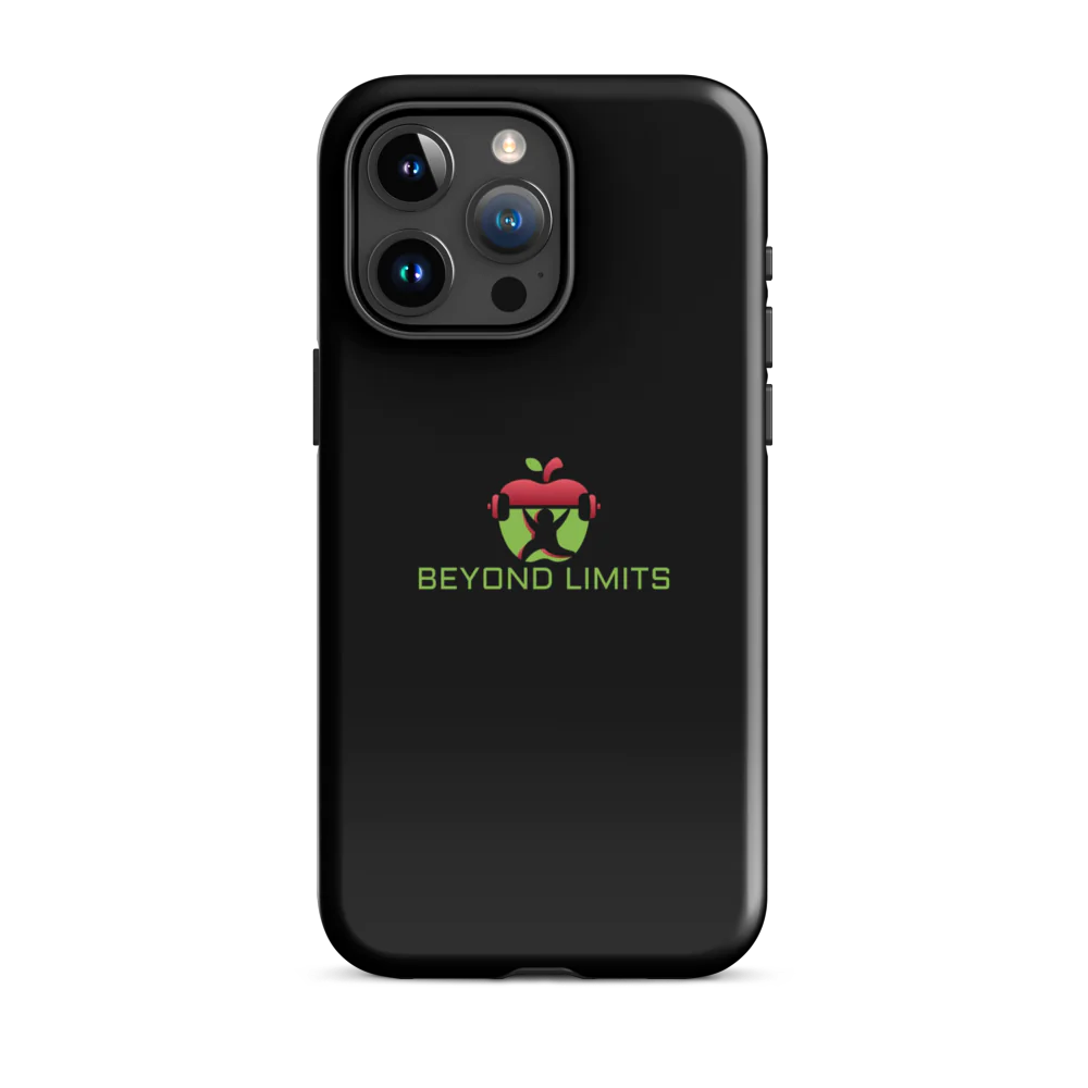 iPhone ® Tough Case mat/glans zwart Beyond Limits