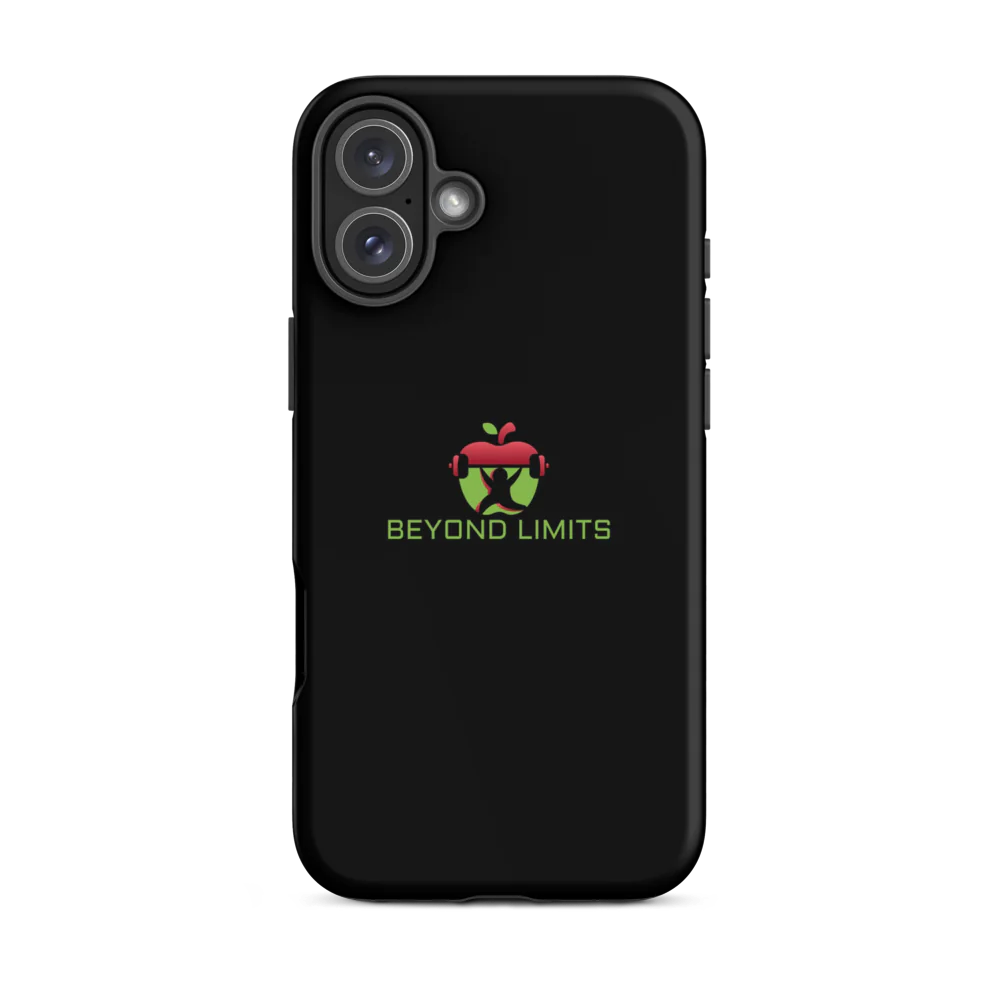 iPhone ® Tough Case mat/glans zwart Beyond Limits