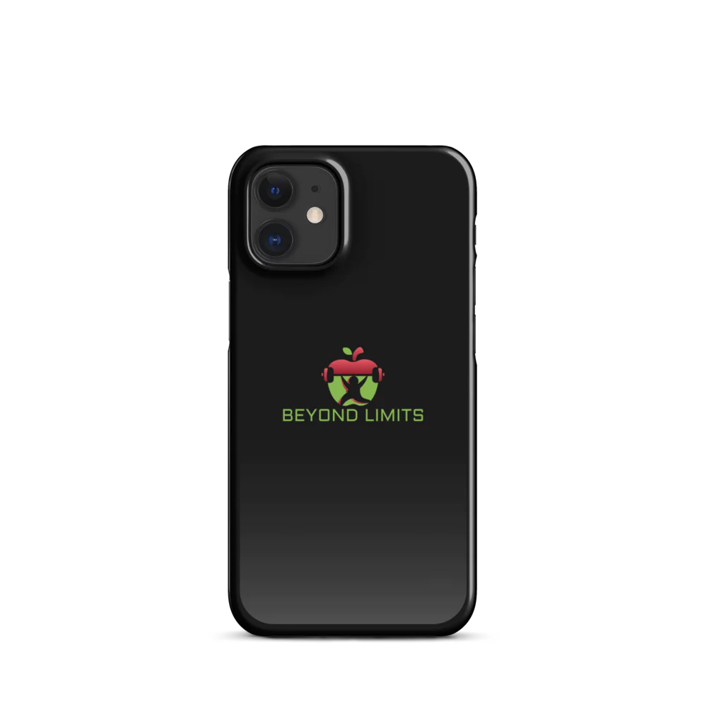 iPhone ® Slim Case glans/mat zwart Beyond Limits