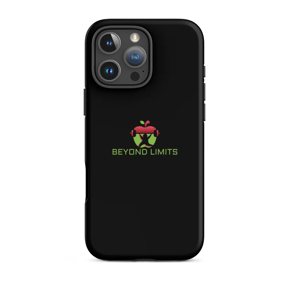 iPhone ® Tough Case mat/glans zwart Beyond Limits